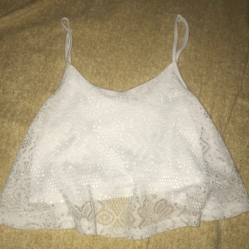 Lace tank top